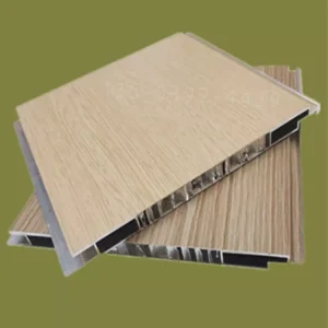 Alternative view of 欧美风格木纹铝蜂窝板 高级公寓隔热保暖装饰材料